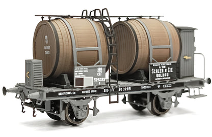 AP4021-001-3 Wine (bi-Foudre) Wagon "Scaler & Cie Goldau" - SBB/CFF - II Era