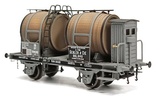 AP4021-03 Wine (bi-Foudre) Wagon "Scaler & Cie Goldau" - SBB/CFF - II Era