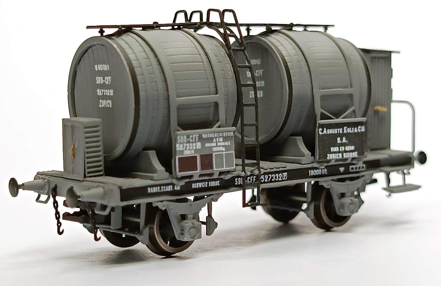 AP4021-01 Wine (bi-Foudre) Wagon "C.Auguste Egli & Cie" - SBB/CFF - II Era