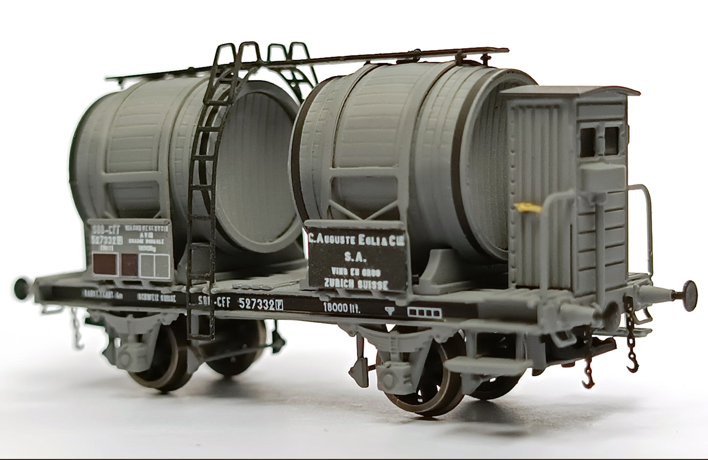 AP4021-01 Wine (bi-Foudre) Wagon "C.Auguste Egli & Cie" - SBB/CFF - II Era