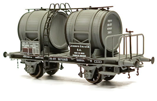 AP4021-02 Wine (bi-Foudre) Wagon "C.Auguste Egli & Cie" - SBB/CFF - II Era