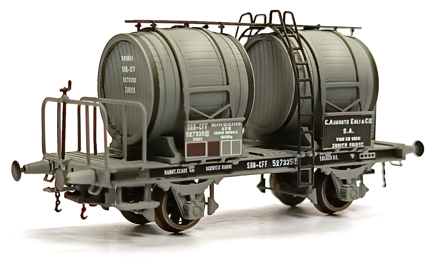 AP4021-02 Wine (bi-Foudre) Wagon "C.Auguste Egli & Cie" - SBB/CFF - II Era