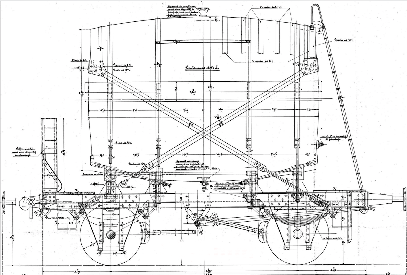 AP4002-002-04 Wine (Foudre) Wagon "Transports CGTE Economiques" - MIDI - I Era