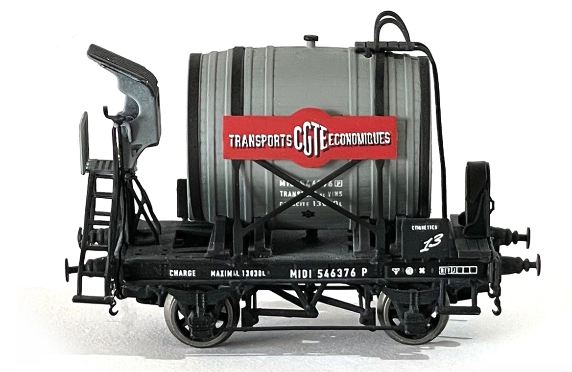 AP4002-04 Wine (Foudre) Wagon "Transports CGTE Economiques" - MIDI - I Era