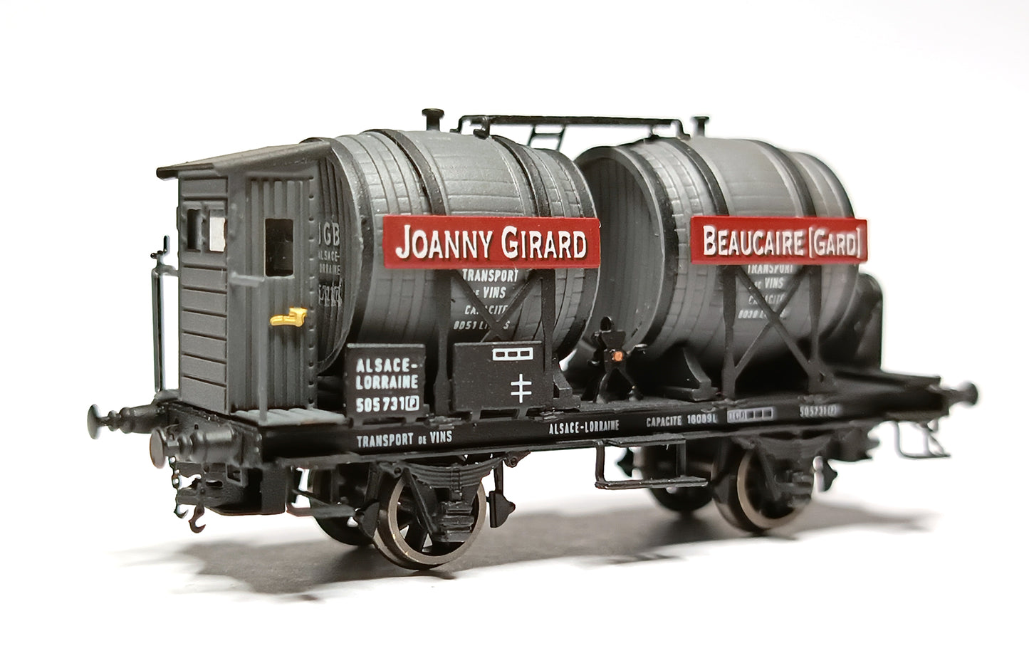 AP4005-05 Wine (bi-Foudre) Wagon "Joanny Girard Beaucaire" - A.L. - II Era