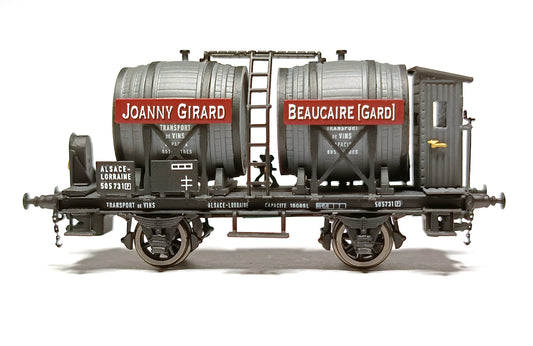 AP4005-005-05 Wine (bi-Foudre) Wagon "Joanny Girard Beaucaire" - A.L. - II Era