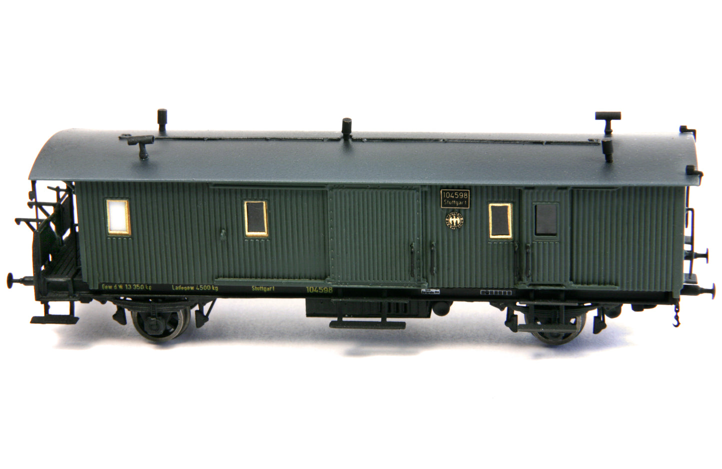 .AP4015-02    Gepäckwagen  /Württemberg/  DRG - II Era