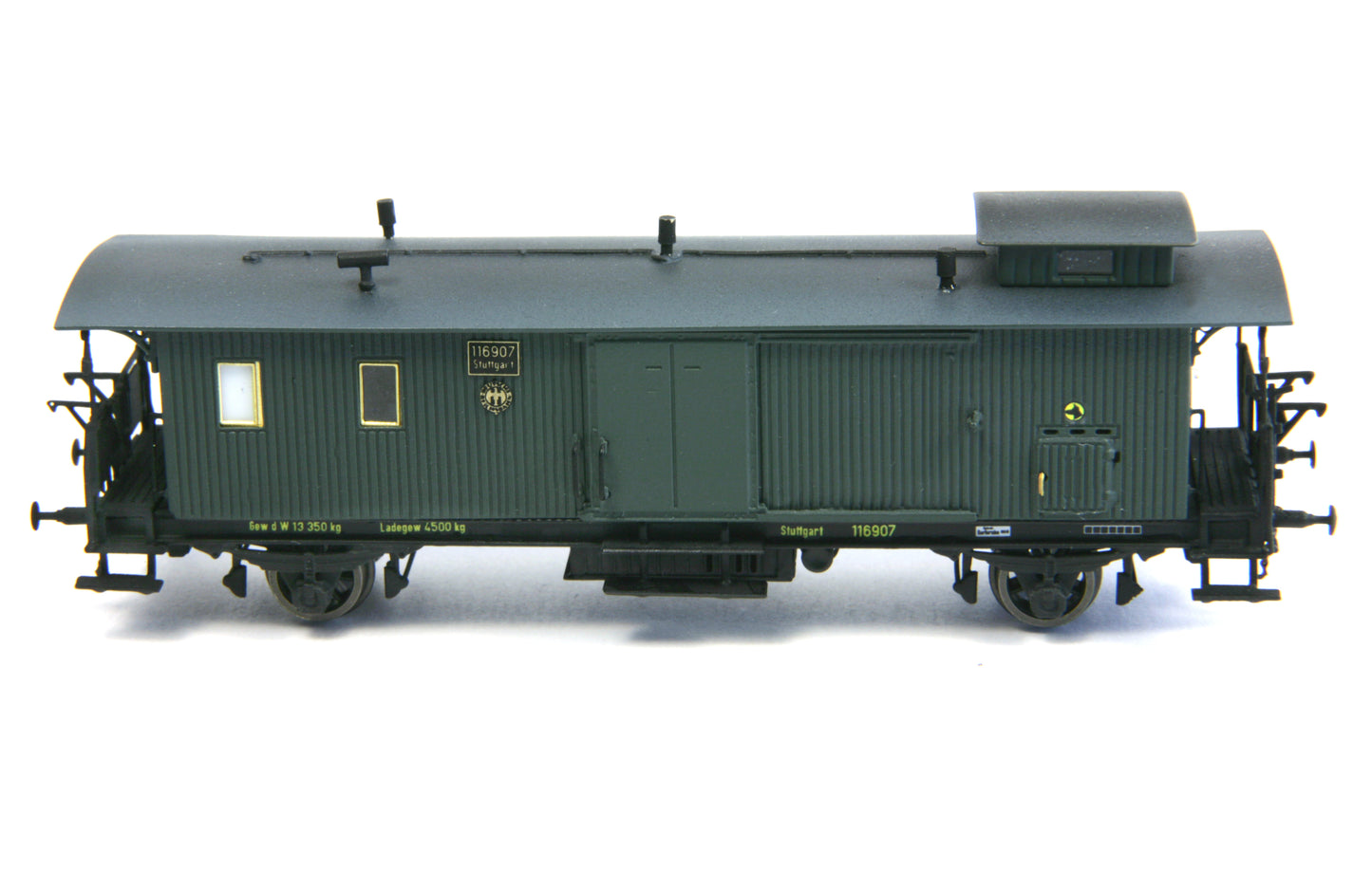 .AP4016-02    Gepäckwagen  /Württemberg/  DRG - II Era