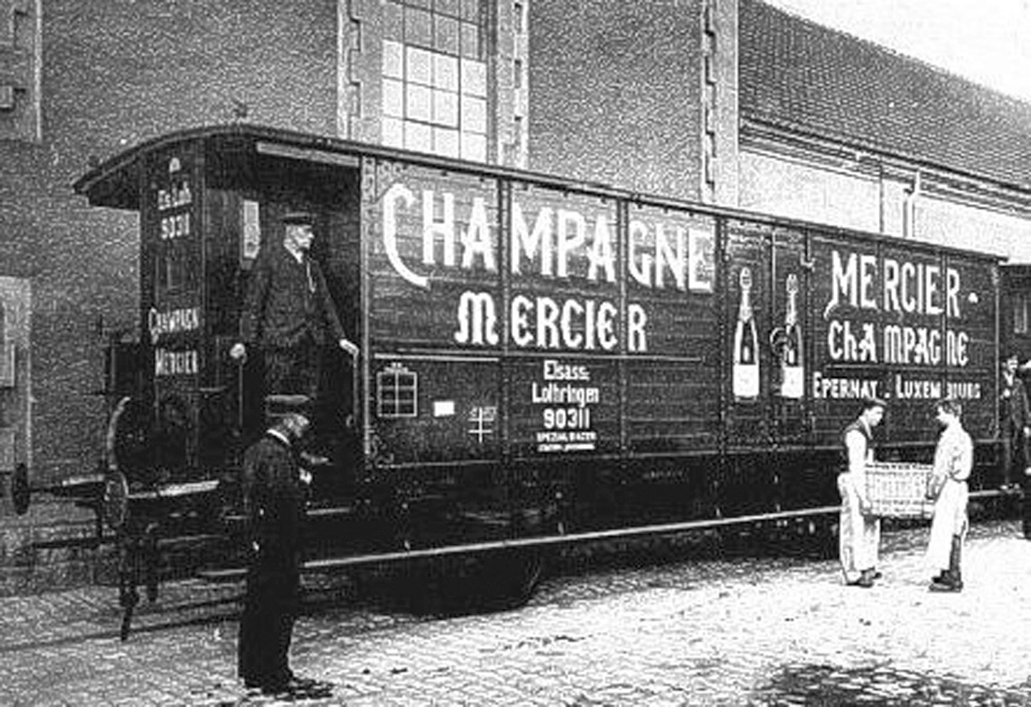 AP4009-03 Champagne Mercier Wagon "600391" - Els.Loth. - I Era B