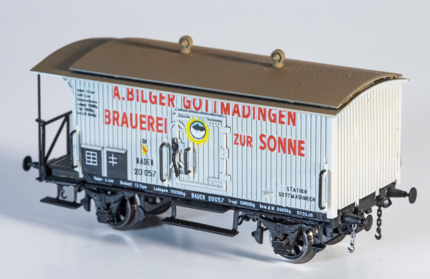 AP4014-001-03 Beer Wagon "A. Bilger Gottmadingen"- Baden - I Era