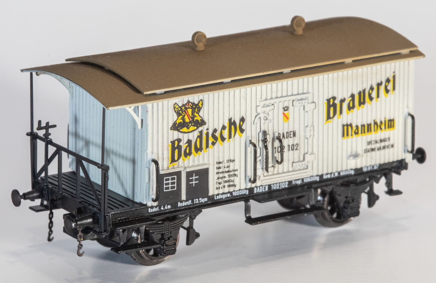 AP4014-001-01 Beer Wagon "Badische Braurei"- Baden - I Era