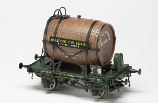 AP4002-002-02 Wagon à vin (Foudre) "Wils.Meuschel Jr. Weinhandel" - K.Bay.Sts.B. - J'ère