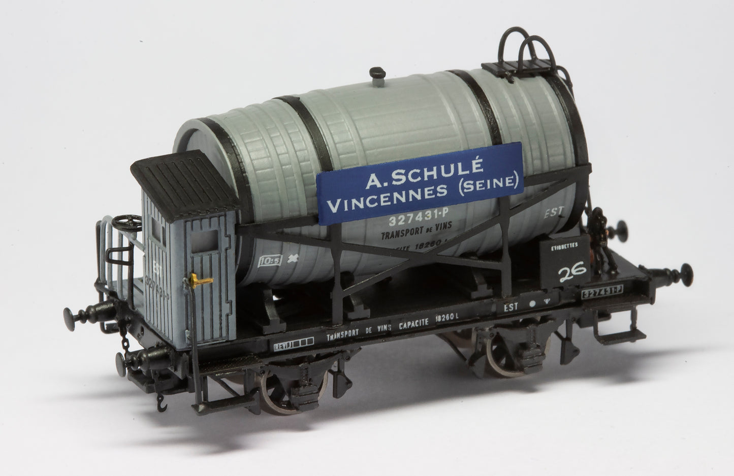 AP4003-003-01 Wagon à Vin (Foudre) "A. Schule Vincennes (Seine)" - EST - I Ere
