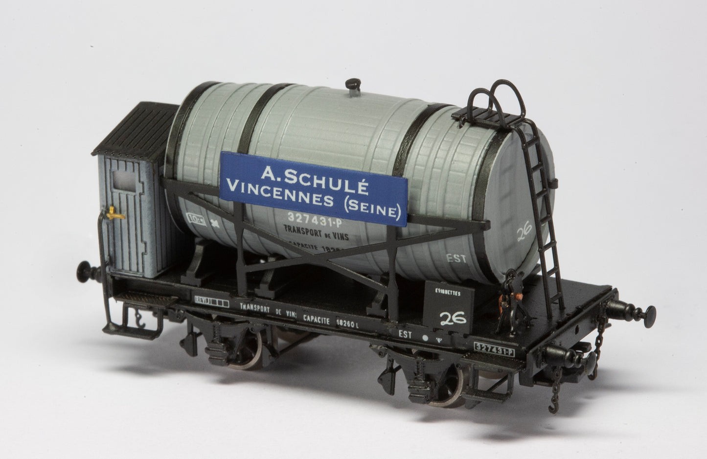 AP4003-003-01 Wagon à Vin (Foudre) "A. Schule Vincennes (Seine)" - EST - I Ere
