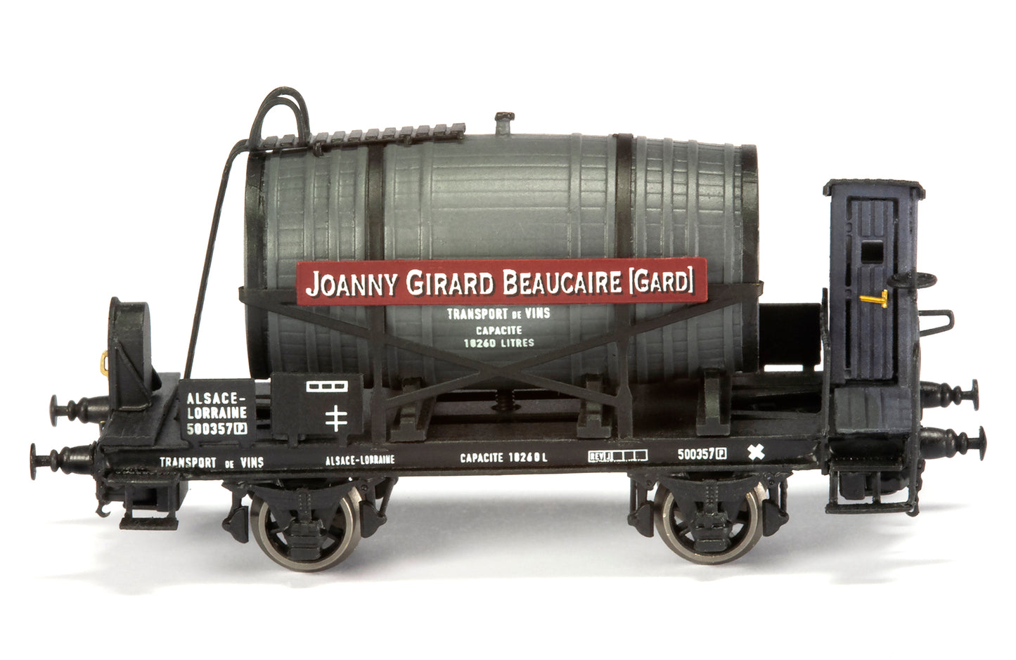 AP4004-004-01 Wagon à Vin (Foudre) "Joanny Girard Beaucaire" - AL - Epoque II