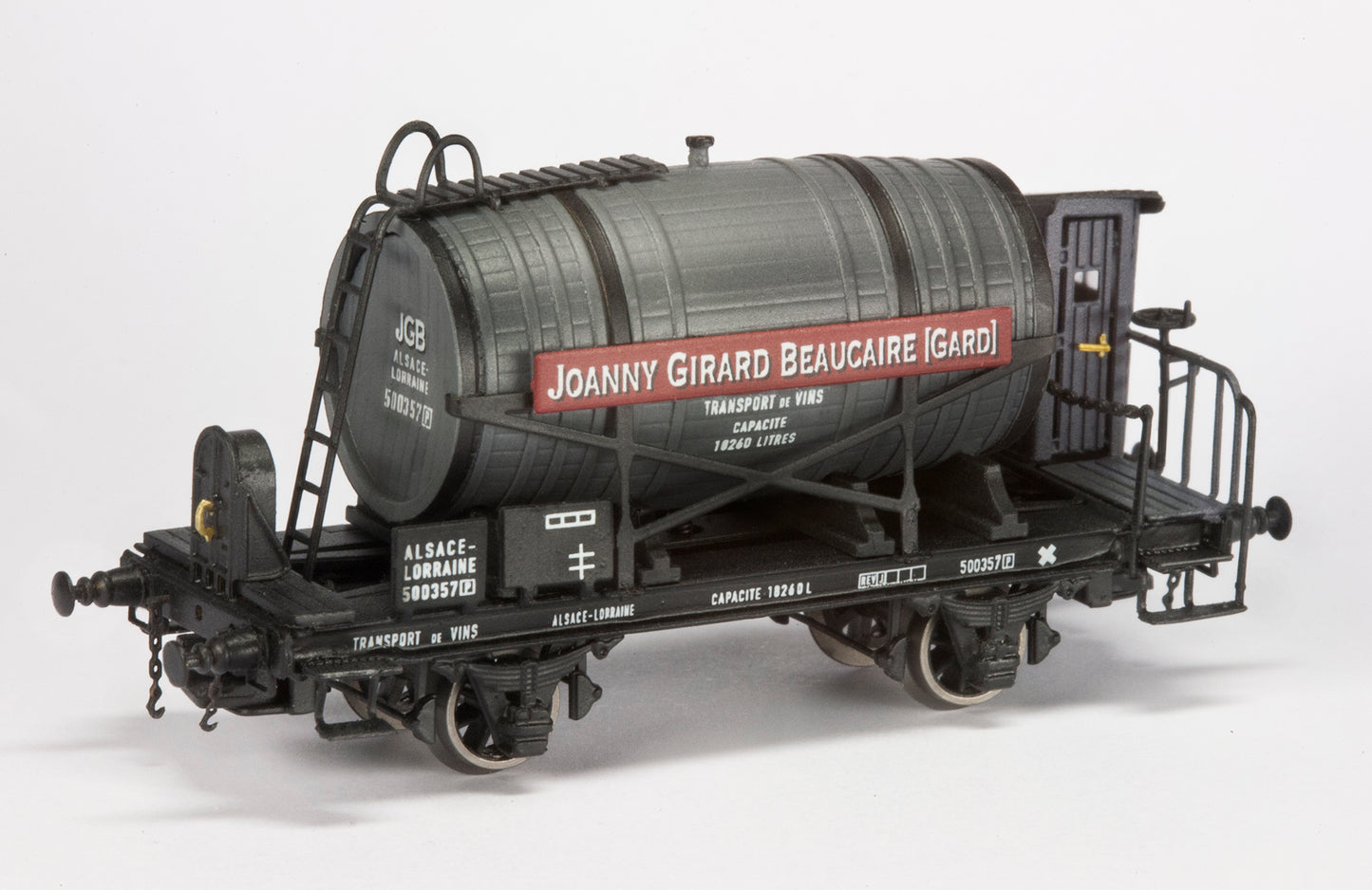 AP4004-004-01 Wagon à Vin (Foudre) "Joanny Girard Beaucaire" - AL - Epoque II