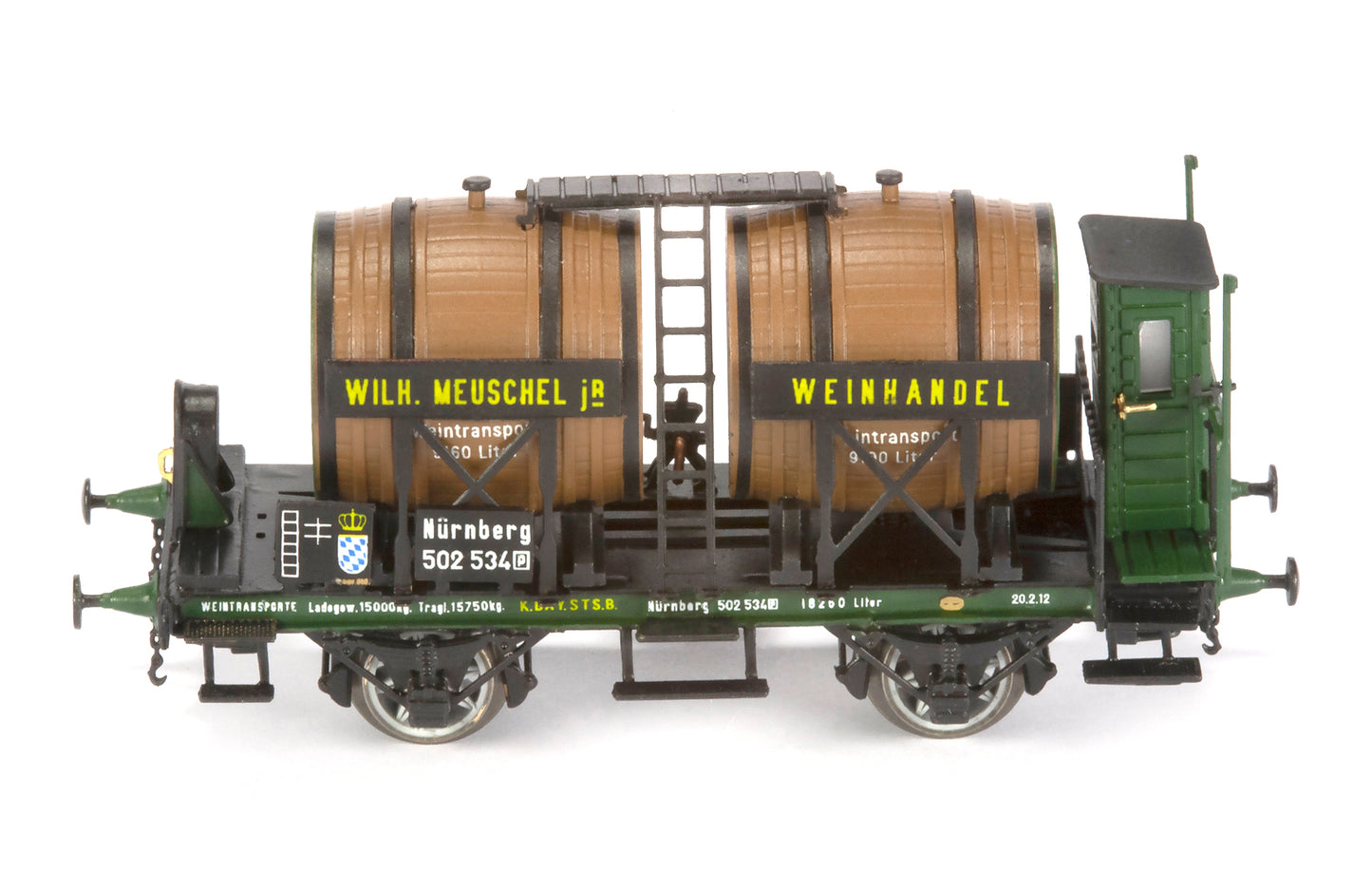 AP4005-02 Wine (Foudre) Wagon "Wils.Meuschel Jr. Weinhandel" - K.Bay.Sts.B. - I Era
