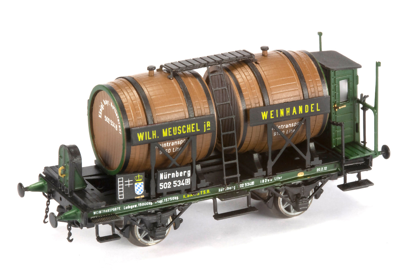 AP4005-02 Wine (Foudre) Wagon "Wils.Meuschel Jr. Weinhandel" - K.Bay.Sts.B. - I Era