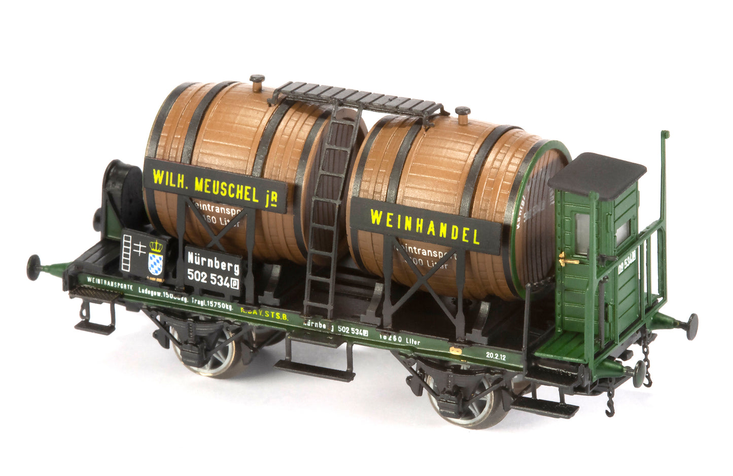 AP4005-02 Wine (Foudre) Wagon "Wils.Meuschel Jr. Weinhandel" - K.Bay.Sts.B. - I Era