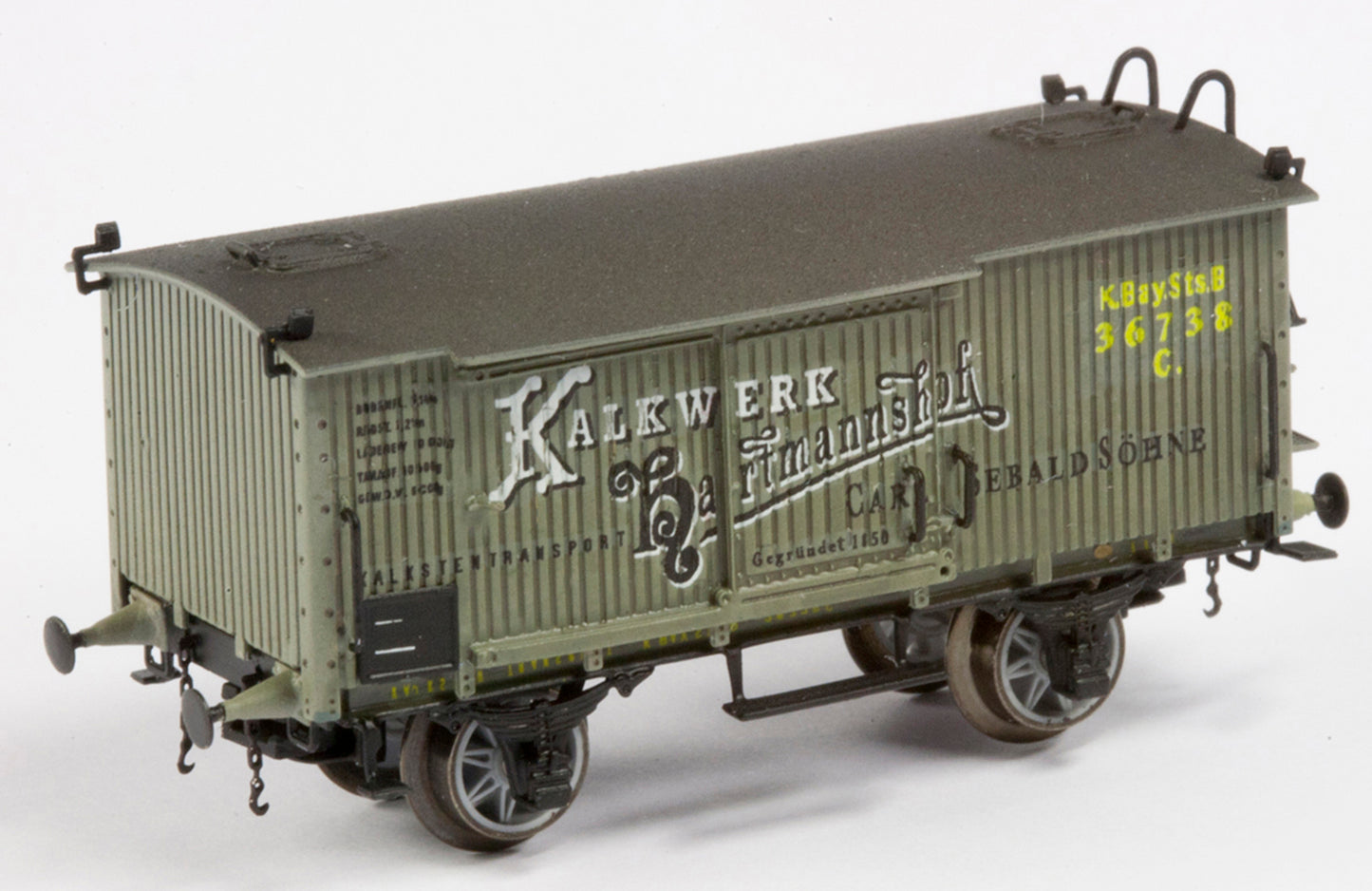 AP4009-002-01 Wagon à bière "Kalkwerk Hartmannshof" - K.Bay.Sts.B. - J'ère