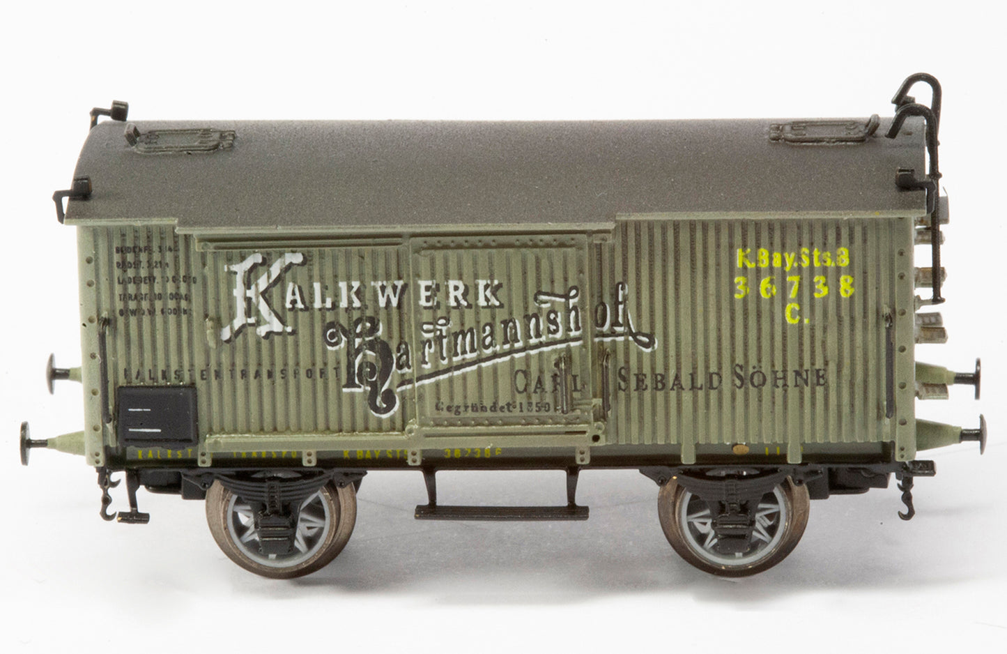 AP4009-002-01 Wagon à bière "Kalkwerk Hartmannshof" - K.Bay.Sts.B. - J'ère