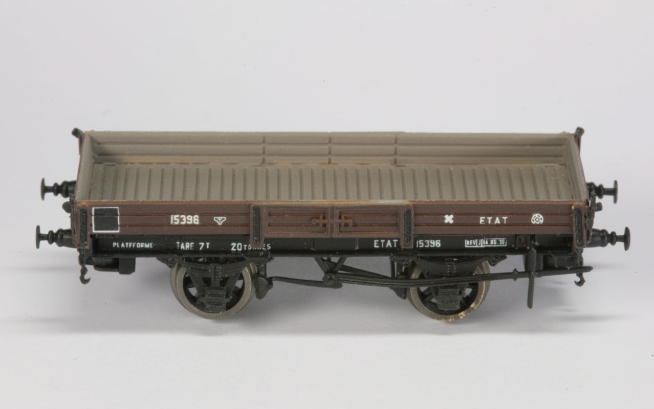 AP4010-01 Platform wagon with barrels - ETAT - II Era