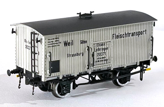AP4013-07 Glacier Wagon "Weil Fleischtransport" - Els.Loth. - I Era