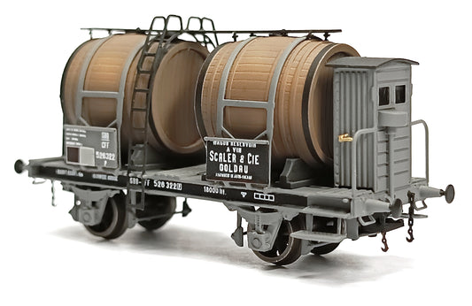 AP4021-001-3 Wine (bi-Foudre) Wagon "Scaler & Cie Goldau" - SBB/CFF - II Era