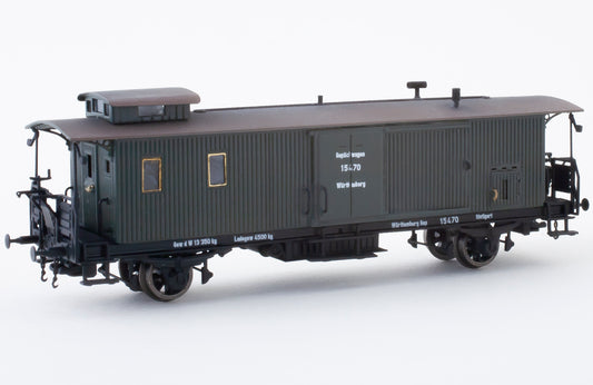AP4016-01    Gepäckwagen  Württemberg  K.W.Sts.B. - I Era