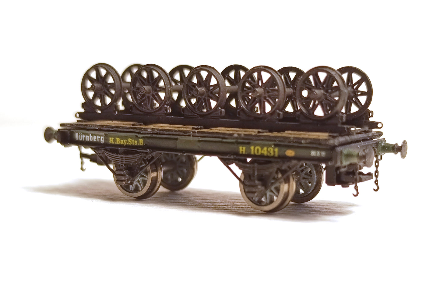 AP4010-003-01 Wagon plate-forme avec Citroën AC4 - AL - II Epoque