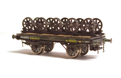 AP4010-003-01 Wagon plate-forme avec Citroën AC4 - AL - II Epoque