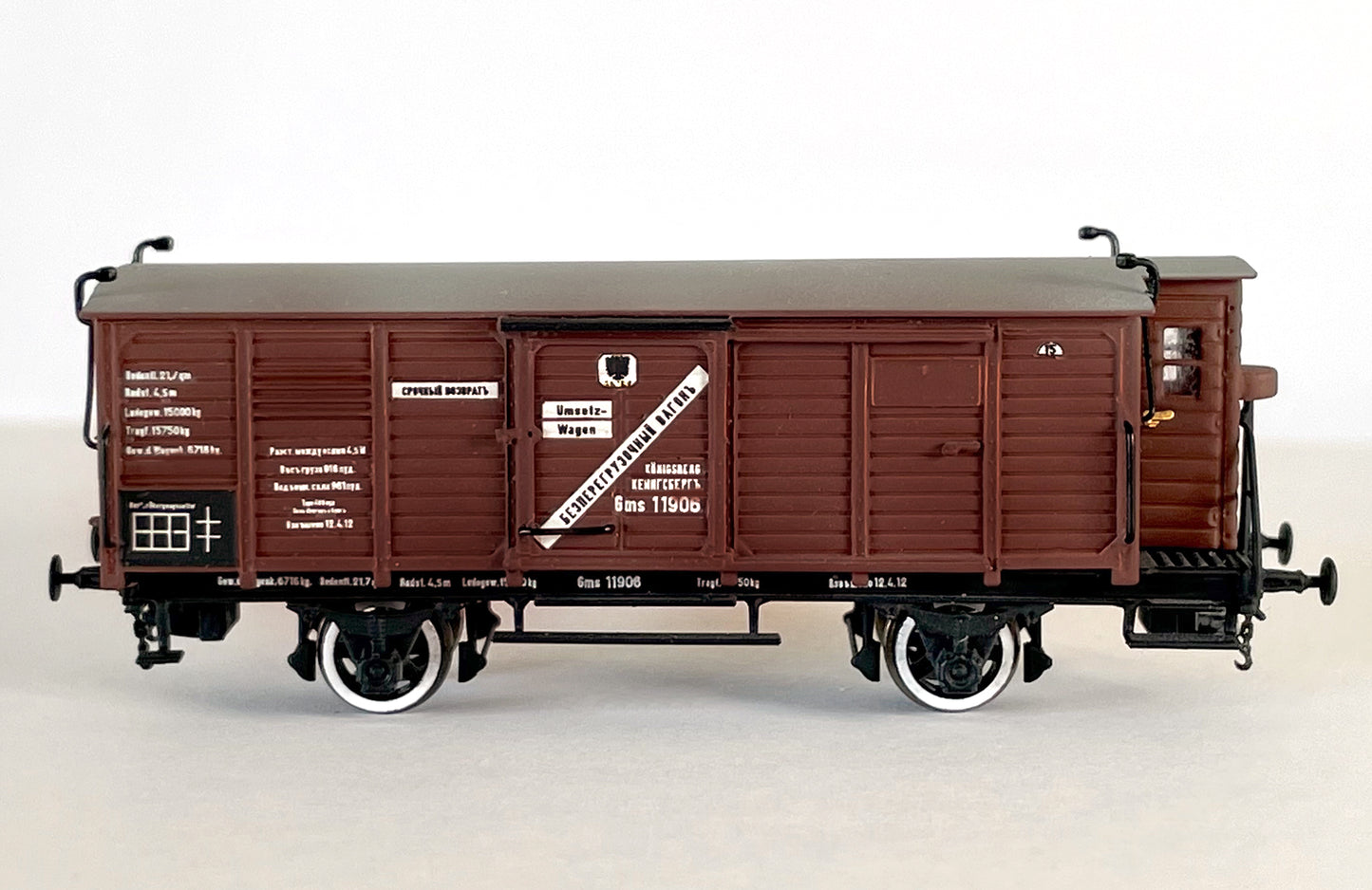 AP4023-001-01 Prussian Königsberg cargo wagon - K.P.E.V. - I Era
