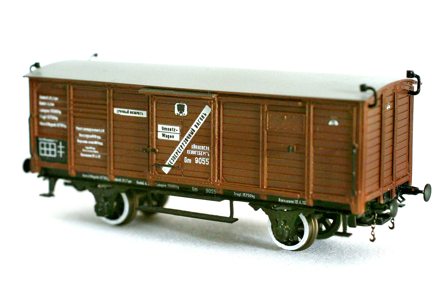 .AP4027-01 Prussian "Königsberg" cargo wagon without brakes - K.P.E.V. - I Era