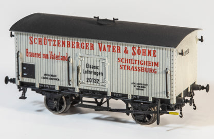AP4013-002-02 Wagon à bière "Schützenberger Vater &amp; Söhne" - Els.Loth. - J'ère