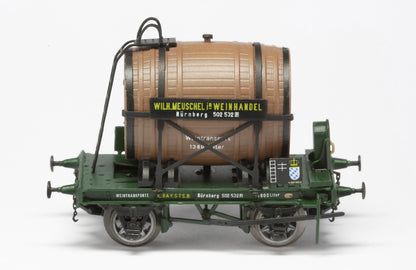 AP4002-002-02 Wagon à vin (Foudre) "Wils.Meuschel Jr. Weinhandel" - K.Bay.Sts.B. - J'ère