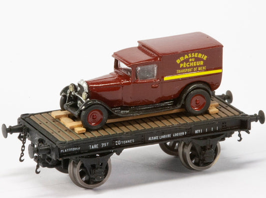 AP4010-03 Platform wagon with Citroën AC4 - A.L. - II Era