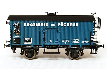 AP4019-001-01 Wagon à Bière "Brasserie du Pêcheur" - SNCF - Epoque III